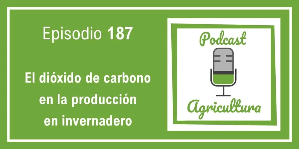 Episodio 187: El dióxido de carbono en la producción en invernadero