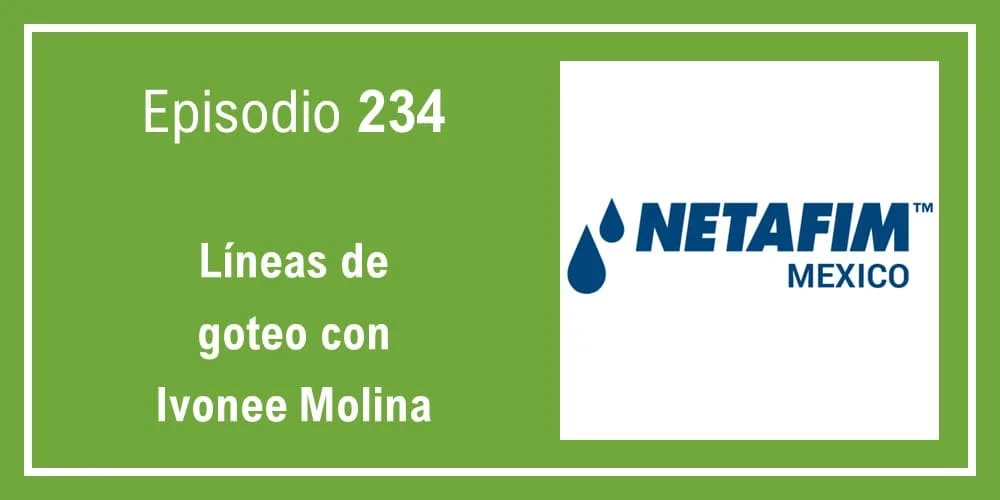 Episodio 234: Líneas de goteo con Ivonee Molina