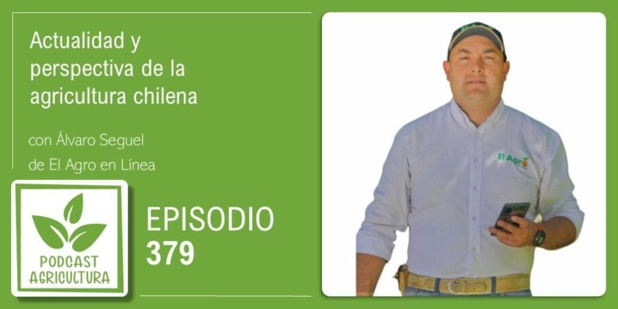 Episodio 379: Actualidad y perspectiva de la agricultura chilena con Álvaro Seguel