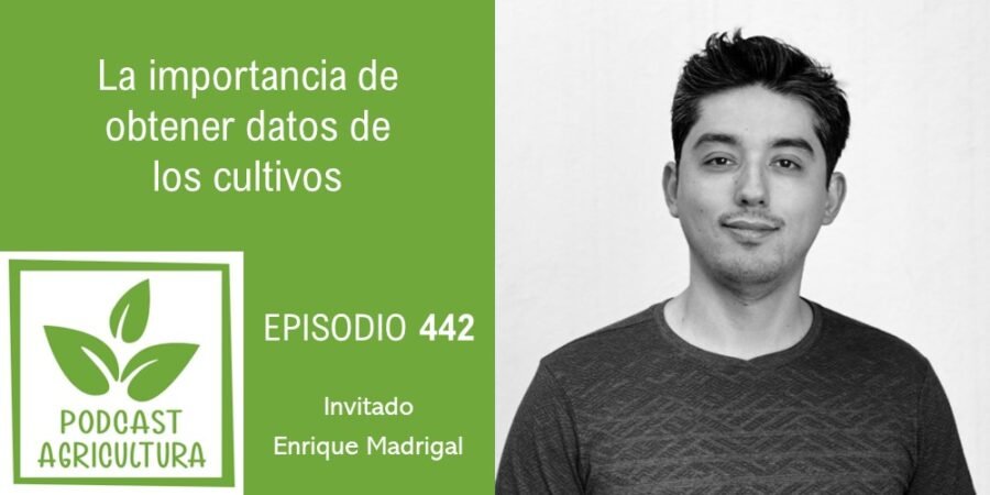 Episodio 442: La importancia de obtener datos de los cultivos con Enrique Madrigal