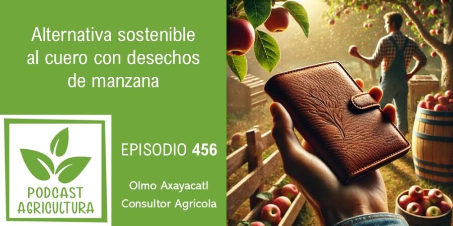 Episodio 456: Alternativa sostenible al cuero con desechos de manzana