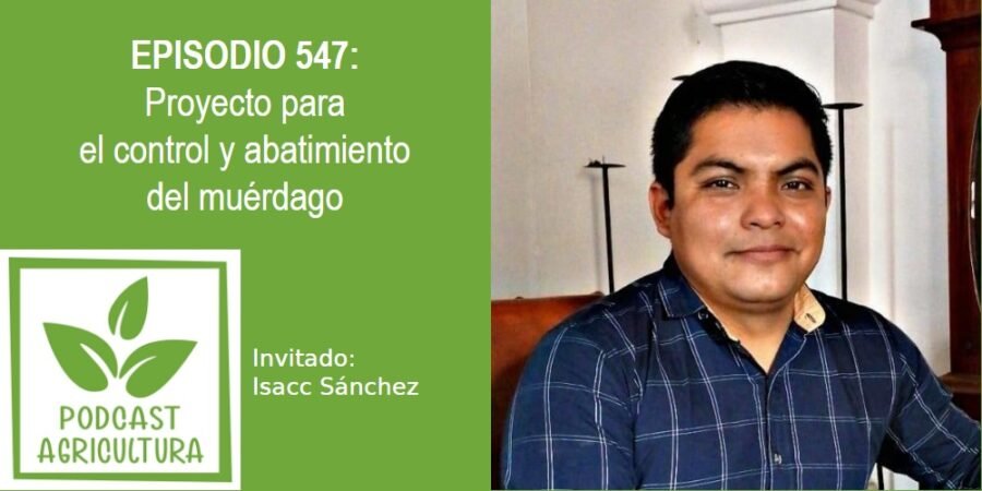 Episodio 547: Proyecto para el control y abatimiento del muérdago con Isacc Sánchez