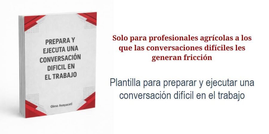 Prepara y ejecuta una conversación difícil en el trabajo