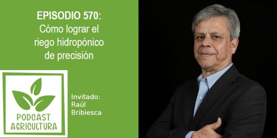 Episodio 570: Cómo lograr el riego hidropónico de precisión con Raúl Bribiesca