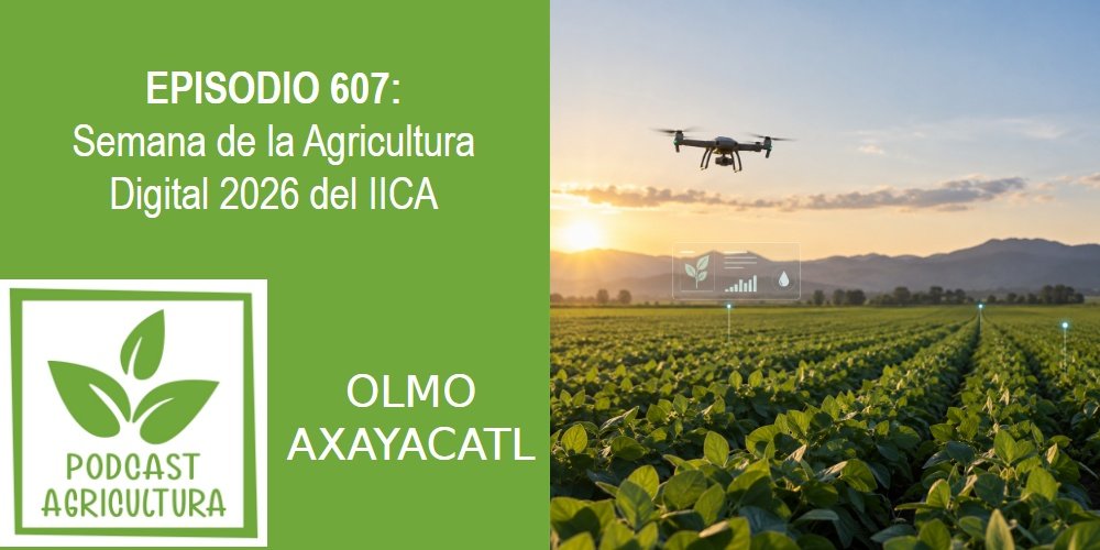 Episodio 607: Semana de la Agricultura Digital del IICA